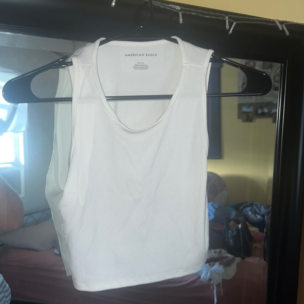 White American eagle tank top